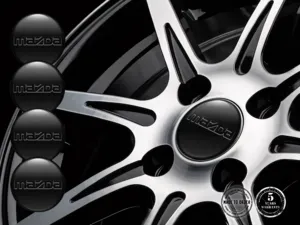 Mazda Aufkleber Dome Stil Premium Radlogos